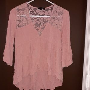 Flowy lace top